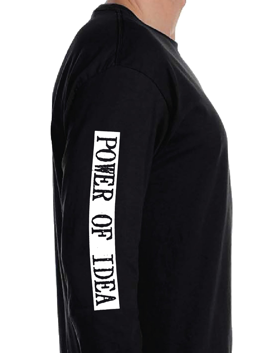 POWER OF IDEA - YELLOW THRASH LONG SLEEVE SHIRT