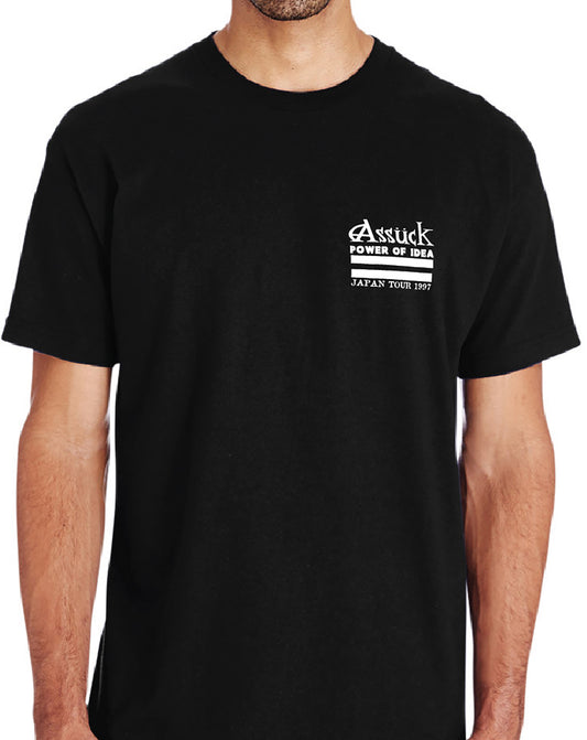ASSUCK/POWER OF IDEA JAPAN TOUR T-SHIRT