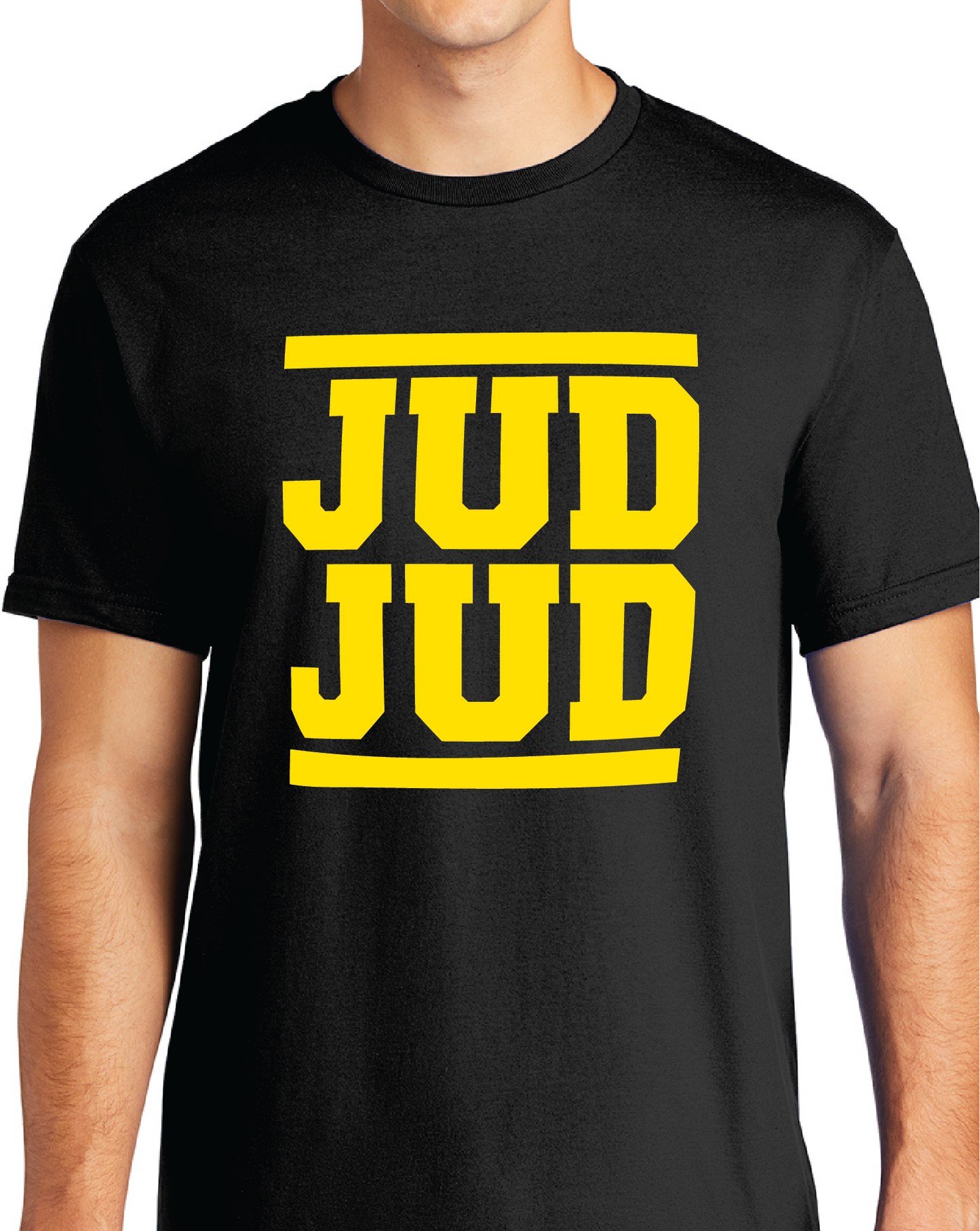 JUD JUD YELLOW/BLACK T-SHIRT