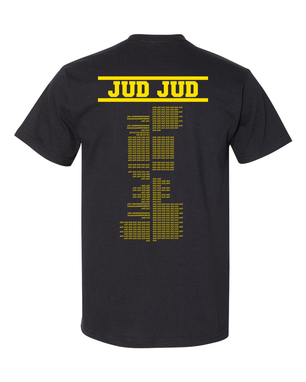 JUD JUD YELLOW/BLACK T-SHIRT