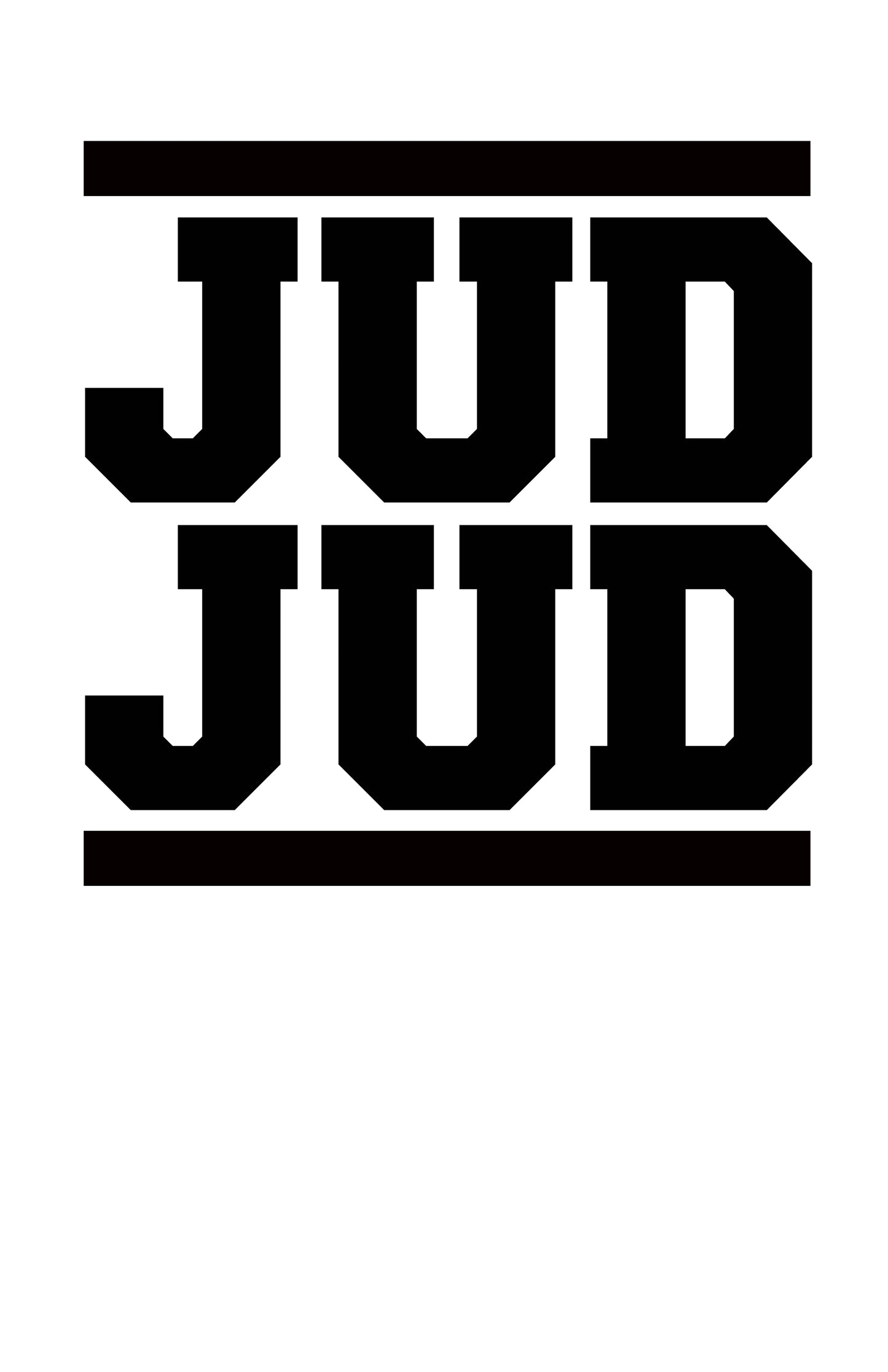 JUD JUD YELLOW/BLACK T-SHIRT
